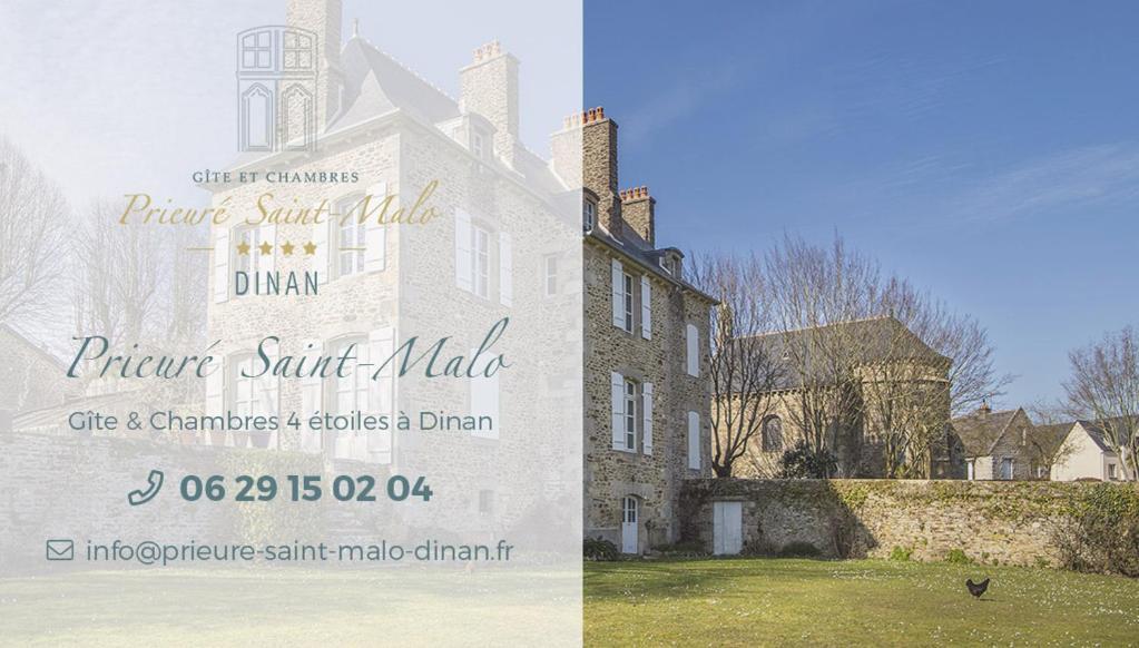 Willa Le Prieure Saint-Malo De Dinan Zewnętrze zdjęcie